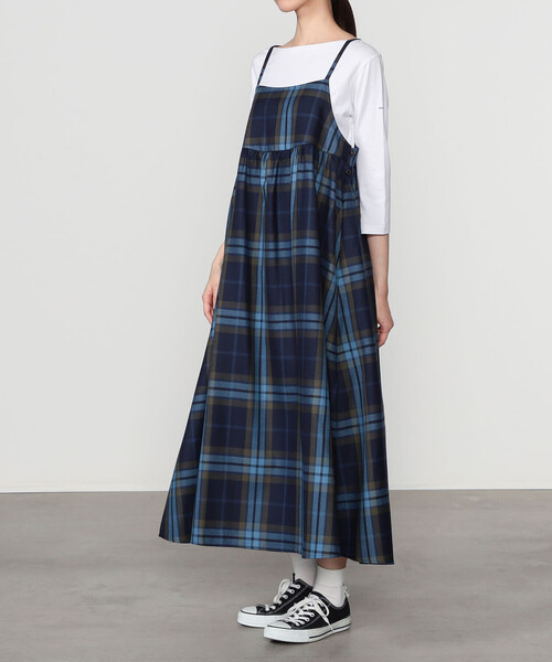 O'NEIL of DUBLIN（オニールオブダブリン）の「O'NEIL OF DUBLIN | ウーステッドウール キャミソールワンピース WOMEN（ワンピース・レディース・ブルー系その他6/グレー系その他/グリーン系その他/グリーン系その他2・8）」の13枚目の写真