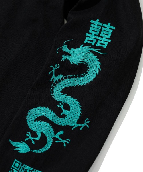 go slow caravan（ゴースローキャラバン）の「Duckster/ダックスター　ダブルレイヤード S/S × L/S TEEセット（Tシャツ/カットソー・メンズ・ブラック/ホワイト・LARGE/X-LARGE/MEDIUM）」の7枚目の写真