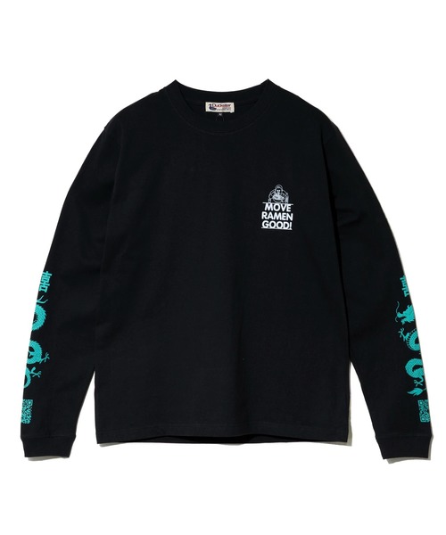 go slow caravan（ゴースローキャラバン）の「Duckster/ダックスター　ダブルレイヤード S/S × L/S TEEセット（Tシャツ/カットソー・メンズ・ブラック/ホワイト・LARGE/X-LARGE/MEDIUM）」の10枚目の写真