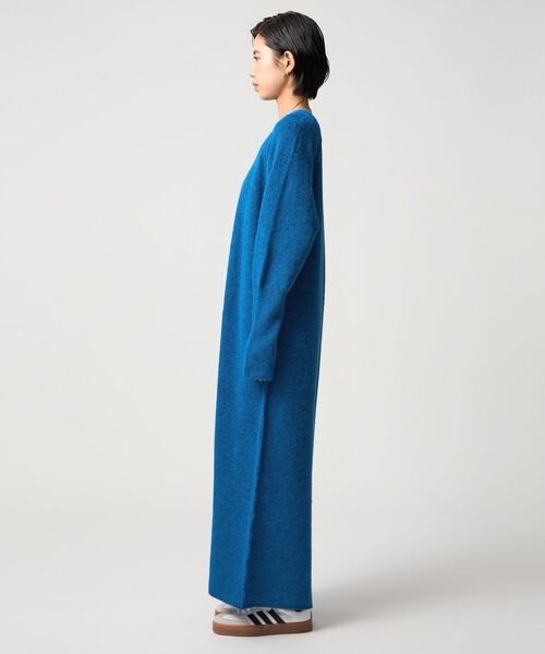 CITEN（シテン）の「＜CITEN＞リブ切り替えニットワンピース（ワンピース・レディース・ダークグレー/モカ/コバルトブルー・FREE）」の21枚目の写真