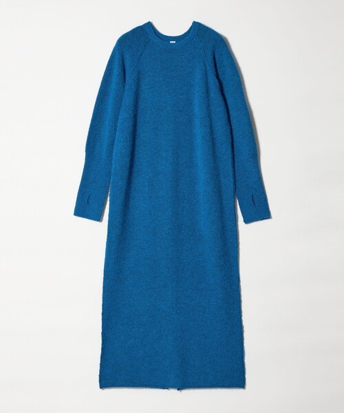 CITEN（シテン）の「＜CITEN＞リブ切り替えニットワンピース（ワンピース・レディース・ダークグレー/モカ/コバルトブルー・FREE）」の19枚目の写真