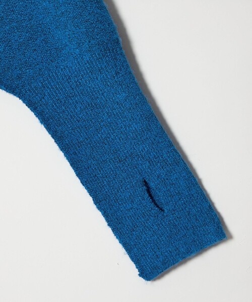 CITEN（シテン）の「＜CITEN＞リブ切り替えニットワンピース（ワンピース・レディース・ダークグレー/モカ/コバルトブルー・FREE）」の16枚目の写真