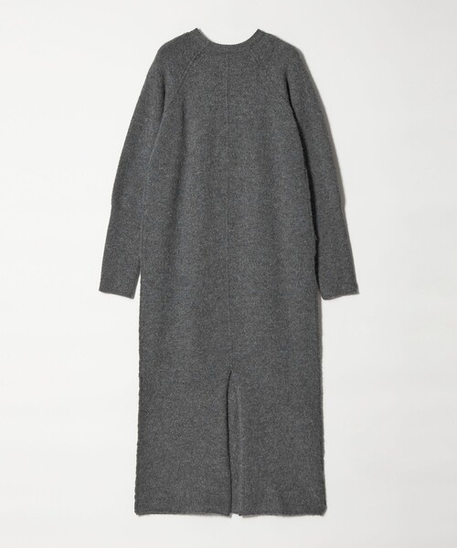 CITEN（シテン）の「＜CITEN＞リブ切り替えニットワンピース（ワンピース・レディース・ダークグレー/モカ/コバルトブルー・FREE）」の10枚目の写真