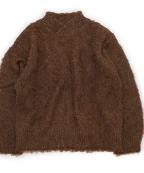 ohta(オータ)の「【ohta】 sweater(ニット/セーター・メンズ・ブラウン/ネイビー・1)」の5枚目の写真