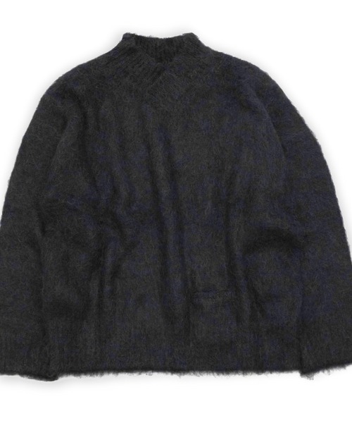 ohta(オータ)の「【ohta】 sweater(ニット/セーター・メンズ・ブラウン/ネイビー・1)」の7枚目の写真