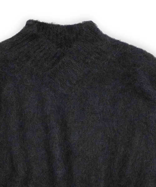 ohta(オータ)の「【ohta】 sweater(ニット/セーター・メンズ・ブラウン/ネイビー・1)」の8枚目の写真
