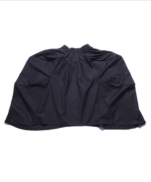 Ruze（ルゼ）の「Irregular cut balloon tuck skirt / イレギュラーカット バルーンスカート（スカート・メンズ・ブラック・FREE）」の8枚目の写真
