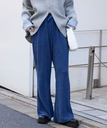 カットコーデュロイ イージーフレアパンツ