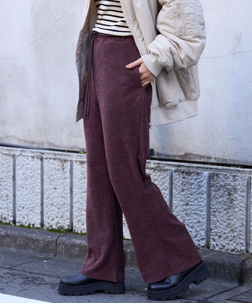 セール】カットコーデュロイ イージーフレアパンツ（その他パンツ