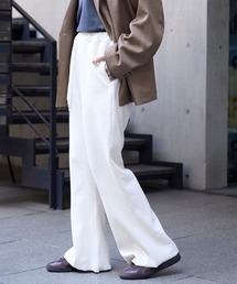 レディースのその他パンツ（ホワイト/白色系・コーデュロイ