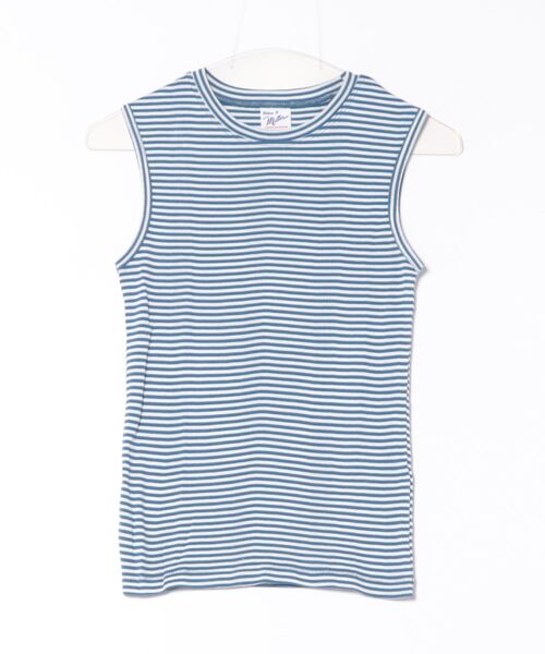 MILLER（ミラー）の「【Robert P. Miller】ロバート・ピー・ミラー パネルリブ コットン タンクトップ 848C（タンクトップ・レディース・ブラック×ホワイト/ミント/ブルー系その他/ブラック/グレー系その他/イエロー系その他/スモークピンク/ホワイト・FREE）」の13枚目の写真