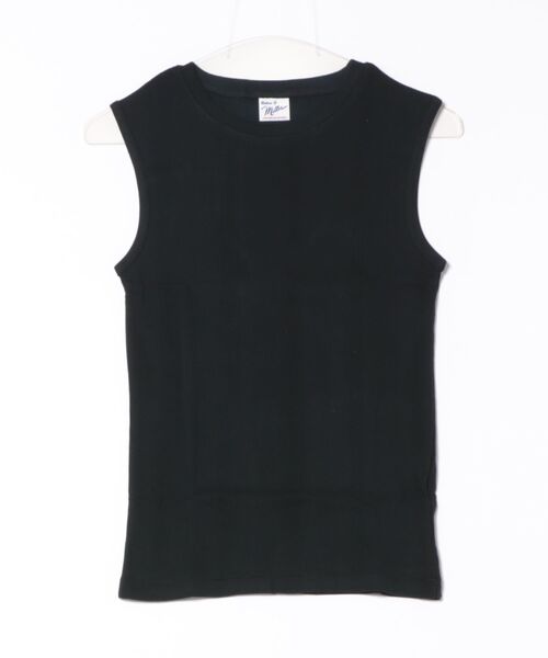 MILLER（ミラー）の「【Robert P. Miller】ロバート・ピー・ミラー パネルリブ コットン タンクトップ 848C（タンクトップ・レディース・ブラック×ホワイト/ミント/ブルー系その他/ブラック/グレー系その他/イエロー系その他/スモークピンク/ホワイト・FREE）」の12枚目の写真