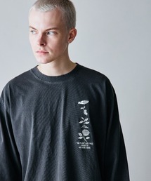 rehacer : Flower Cycle Vintage L/ST-Shirt  / フラワーサイクルヴィンテージ ロングスリーブ T shirt