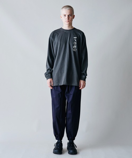rehacer（レアセル）の「rehacer : Flower Cycle Vintage L/ST-Shirt  / フラワーサイクルヴィンテージ ロングスリーブ T shirt（Tシャツ/カットソー・メンズ・ホワイト/スミクロ/ネイビー・X-LARGE/LARGE/MEDIUM/SMALL）」の16枚目の写真
