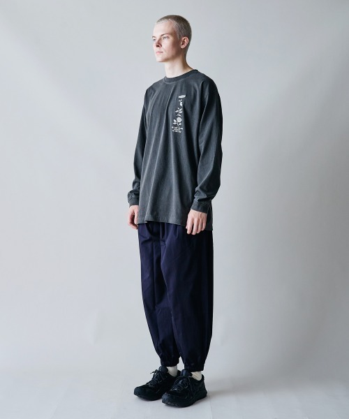 rehacer（レアセル）の「rehacer : Flower Cycle Vintage L/ST-Shirt  / フラワーサイクルヴィンテージ ロングスリーブ T shirt（Tシャツ/カットソー・メンズ・ホワイト/スミクロ/ネイビー・X-LARGE/LARGE/MEDIUM/SMALL）」の17枚目の写真