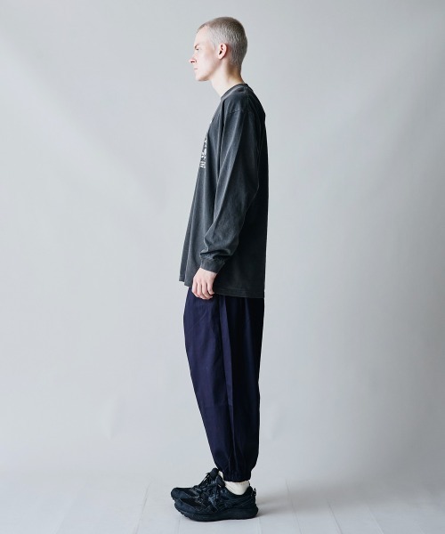 rehacer（レアセル）の「rehacer : Flower Cycle Vintage L/ST-Shirt  / フラワーサイクルヴィンテージ ロングスリーブ T shirt（Tシャツ/カットソー・メンズ・ホワイト/スミクロ/ネイビー・X-LARGE/LARGE/MEDIUM/SMALL）」の18枚目の写真