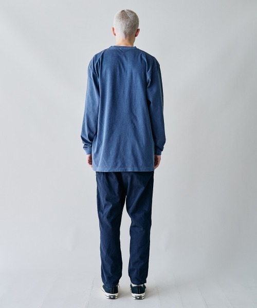 rehacer（レアセル）の「rehacer : Flower Cycle Vintage L/ST-Shirt  / フラワーサイクルヴィンテージ ロングスリーブ T shirt（Tシャツ/カットソー・メンズ・ホワイト/スミクロ/ネイビー・X-LARGE/LARGE/MEDIUM/SMALL）」の12枚目の写真