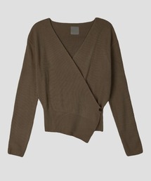 FREE STYLISTS | YUGA_YGMC Cache-coeur knit top(ニット/セーター)
