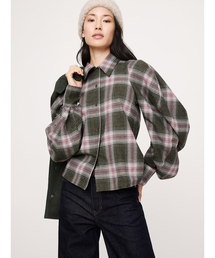 Banana Republic（バナナリパブリック）の「フランネル ボリューム スリーブ シャツ（シャツ/ブラウス）」