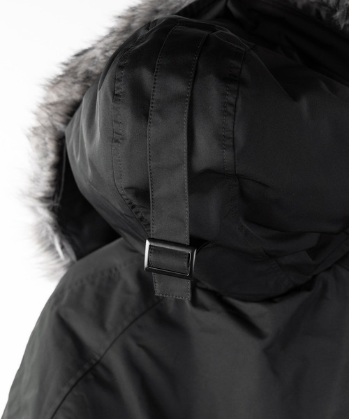 新品 フェイクファーフーディビッグダウンジャケット me+em select me+em select（ミームセレクト） ダウンコート ダウンジャケット