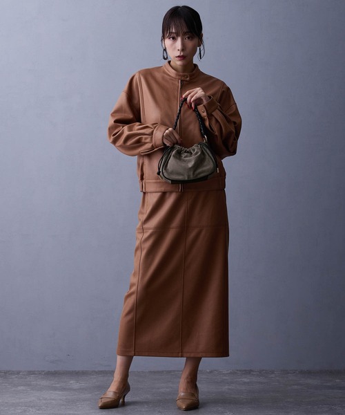 NICOLE white(ニコルホワイト)の「2WAYバッグ(ショルダーバッグ・レディース・チャコール/ベージュ/ミント・FREE)」の13枚目の写真