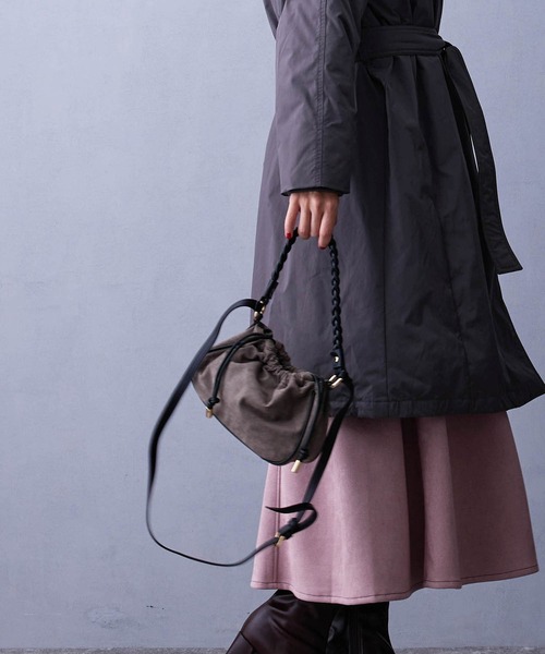 NICOLE white(ニコルホワイト)の「2WAYバッグ(ショルダーバッグ・レディース・チャコール/ベージュ/ミント・FREE)」の19枚目の写真