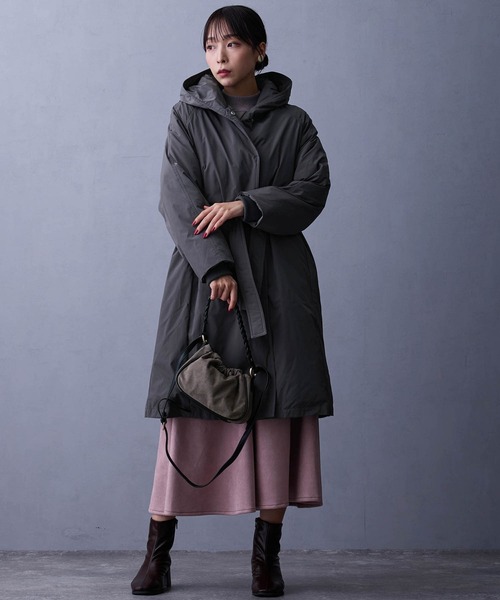 NICOLE white(ニコルホワイト)の「2WAYバッグ(ショルダーバッグ・レディース・チャコール/ベージュ/ミント・FREE)」の20枚目の写真