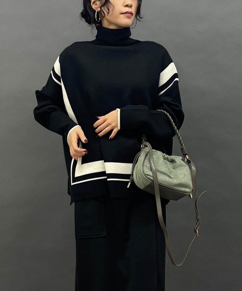 NICOLE white(ニコルホワイト)の「2WAYバッグ(ショルダーバッグ・レディース・チャコール/ベージュ/ミント・FREE)」の22枚目の写真