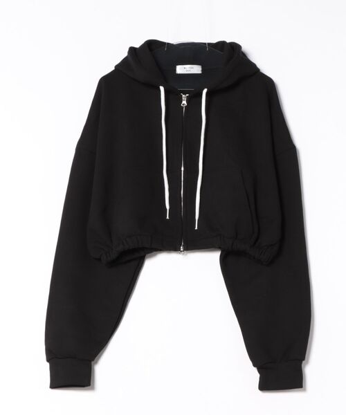 a.p.o.v. -ankoROCK's select- クロップド丈ZIPパーカー(タック