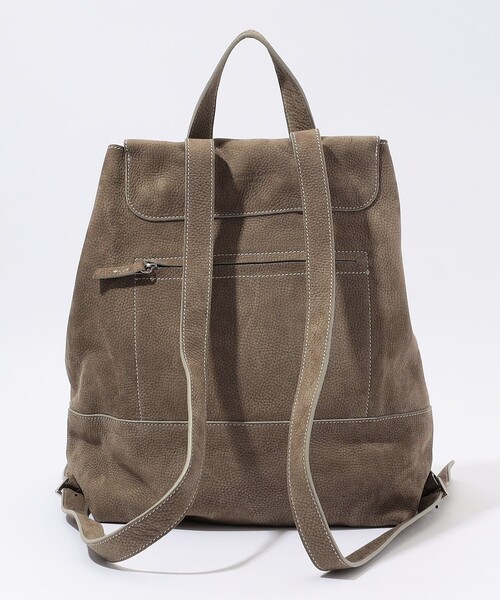 TOMORROWLAND (トゥモローランド)の「【別注】Charles et Charlus Marcel ヌバックレザー バックパック(バックパック/リュック・メンズ・グレイッシュベージュ・FREE)」の4枚目の写真