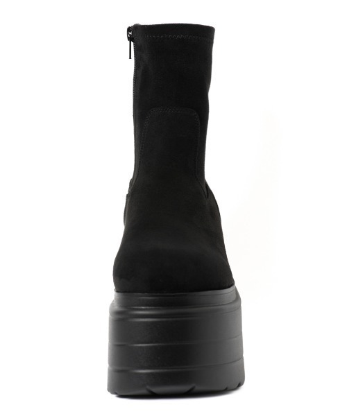 R&E（アールアンドイー）の「【R&E】ボリュームソールストレッチショートブーツ（ブーツ・レディース・アイボリー/ブラック/ブラック系その他/ベージュ系その他・S/M/L/LL）」の14枚目の写真