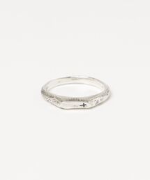 HYPNOTIZE（ヒプノタイズ）の「HYPNOTIZE／ヒプノタイズ/TATTOO RING＿Ver2（CROSS)（リング）」