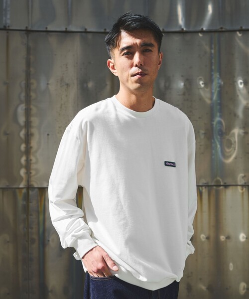 MARMOT(マーモット)の「【別注】<Marmot>GLR スタビリティ ロングスリーブ Tシャツ(Tシャツ/カットソー・メンズ・ホワイト/モカ・XL/L/M)」の2枚目の写真