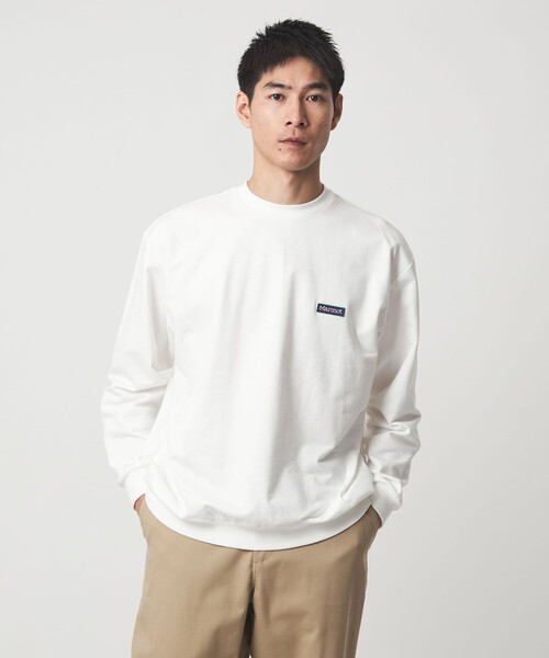 MARMOT(マーモット)の「【別注】<Marmot>GLR スタビリティ ロングスリーブ Tシャツ(Tシャツ/カットソー・メンズ・ホワイト/モカ・XL/L/M)」の7枚目の写真