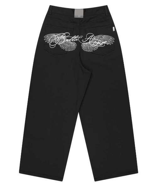 NIIER NOR(ニアノア)の「A'GEM/9 × .kom 『NIIER NOR/ニアノア』 BADDIE ANGEL PANTS/バディーエンジェル パンツ(その他パンツ・レディース・ブラック/インディゴブルー・S)」の19枚目の写真