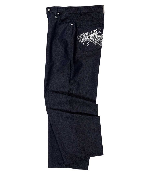 NIIER NOR(ニアノア)の「A'GEM/9 × .kom 『NIIER NOR/ニアノア』 BADDIE ANGEL PANTS/バディーエンジェル パンツ(その他パンツ・レディース・ブラック/インディゴブルー・S)」の16枚目の写真