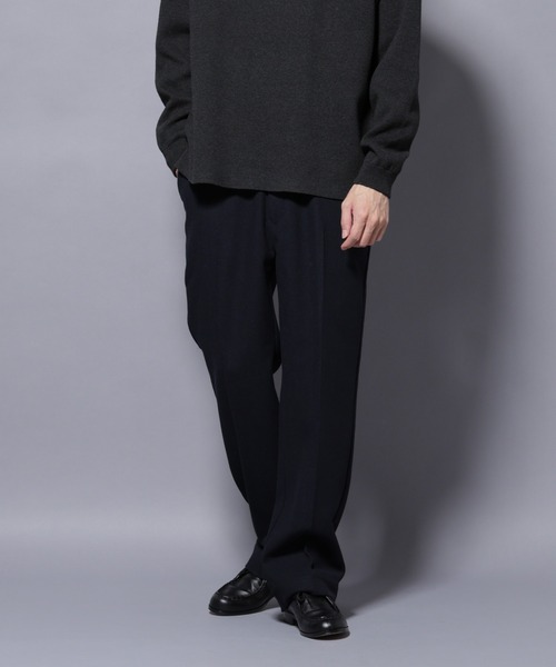 ヘリンボーンストレートスラックス（スラックス）｜NANO universe