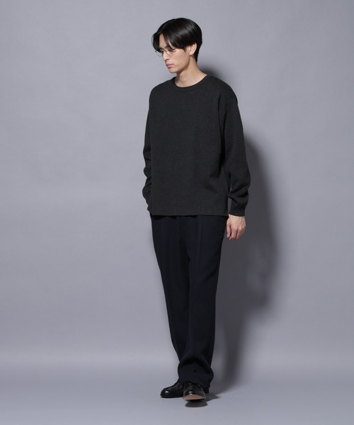 ヘリンボーンストレートスラックス（スラックス）｜NANO universe