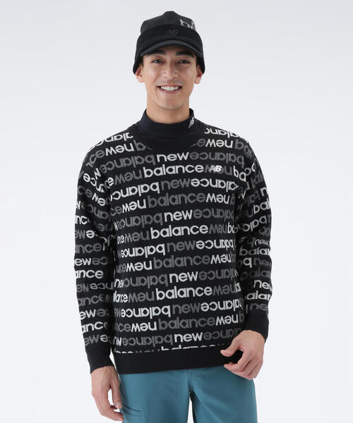 セール】【new balance golf】CREW NECK KNIT