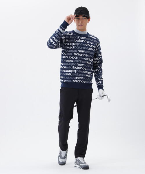 セール】【new balance golf】CREW NECK KNIT