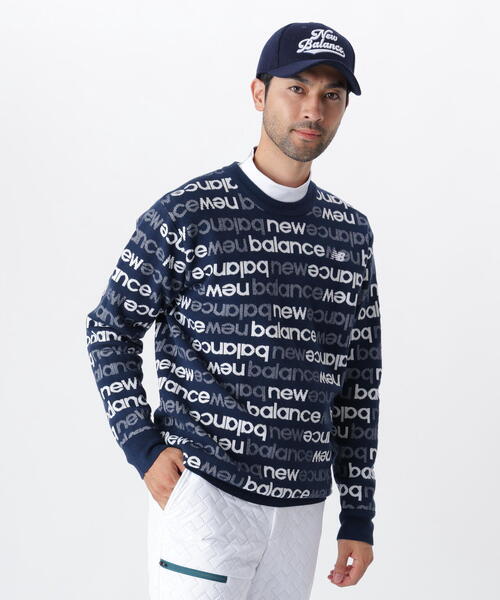 セール】【new balance golf】CREW NECK KNIT