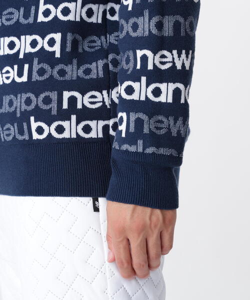 セール】【new balance golf】CREW NECK KNIT