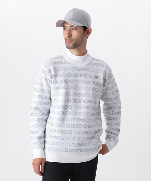 セール】【new balance golf】CREW NECK KNIT