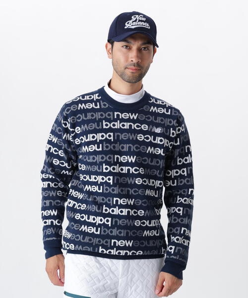 セール】【new balance golf】CREW NECK KNIT