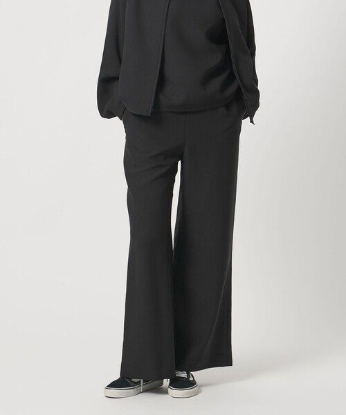UNITED ARROWS & SONS by DAISUKE OBANA（ユナイテッドアローズアンドサンズバイダイスケオバナ）の「＜D.O UNITED ARROWS BY DAISUKE OBANA for WOMEN＞+10 RIB WIDE FLAR PANTS/フレアパンツ（その他パンツ・レディース・ブラック/オリーブ・M/S）」の3枚目の写真