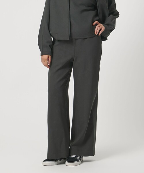 UNITED ARROWS & SONS by DAISUKE OBANA（ユナイテッドアローズアンドサンズバイダイスケオバナ）の「＜D.O UNITED ARROWS BY DAISUKE OBANA for WOMEN＞+10 RIB WIDE FLAR PANTS/フレアパンツ（その他パンツ・レディース・ブラック/オリーブ・M/S）」の5枚目の写真