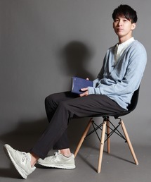 WEB限定 毛玉防止加工 カシミヤタッチカーディガンセーター