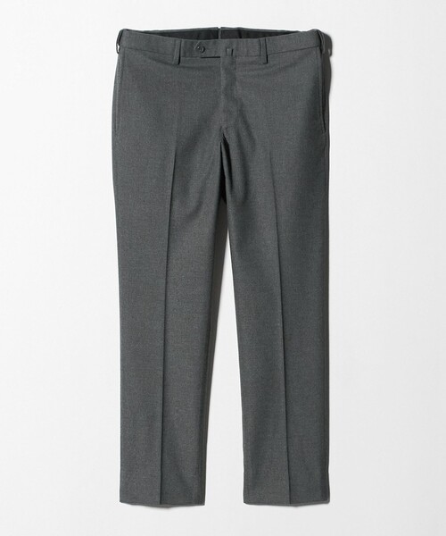 UNITED ARROWS（ユナイテッドアローズ）の「サイドエクステンド バーズアイ ノープリーツスラックス COMFORT EASY‐MODEL ウォッシャブル ストレッチ（スラックス・メンズ・グレー系/ダークグレー・44/48/52/46/50/42）」の8枚目の写真