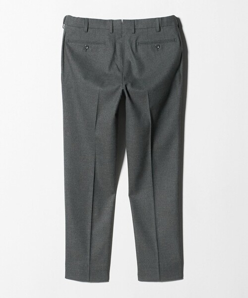 UNITED ARROWS（ユナイテッドアローズ）の「サイドエクステンド バーズアイ ノープリーツスラックス COMFORT EASY‐MODEL ウォッシャブル ストレッチ（スラックス・メンズ・グレー系/ダークグレー・44/48/52/46/50/42）」の9枚目の写真