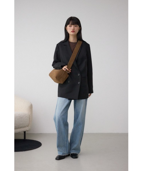 AZUL by moussy(アズールバイマウジー)の「【WEB限定】スクエアショルダーバッグ(ショルダーバッグ・レディース・ブラウン/シルバー/ブラック・FREE)」の17枚目の写真